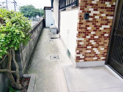 ご近所のお宅で漏水の調査依頼～給水管一式布設替え工事させていただきました